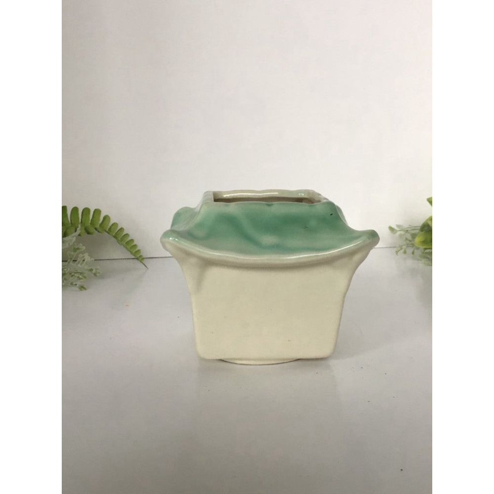 Vintage Morton Pottery Pagoda Planter